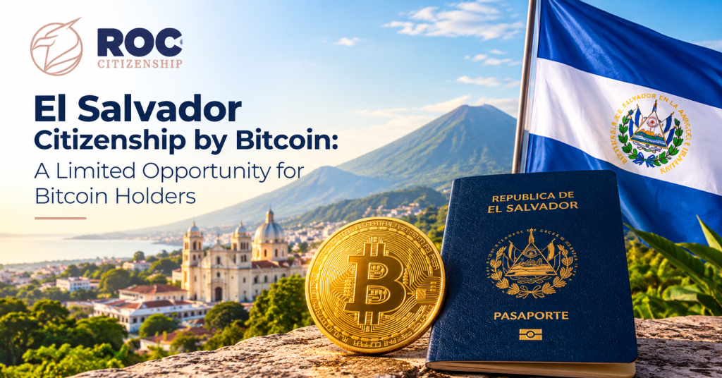 El Salvador Bitcoin Citizenship Opportunity