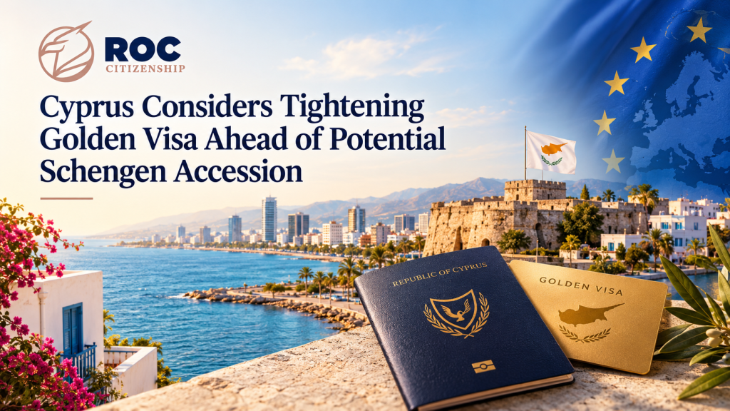 Cyprus Golden Visa Policy Update