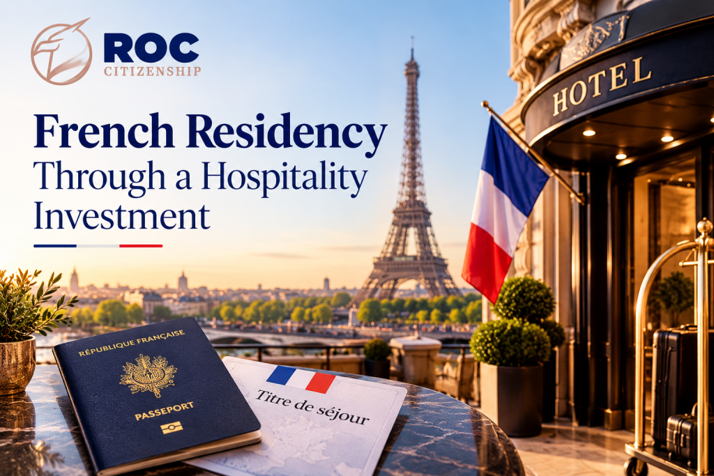 French Residency Through Hospitality